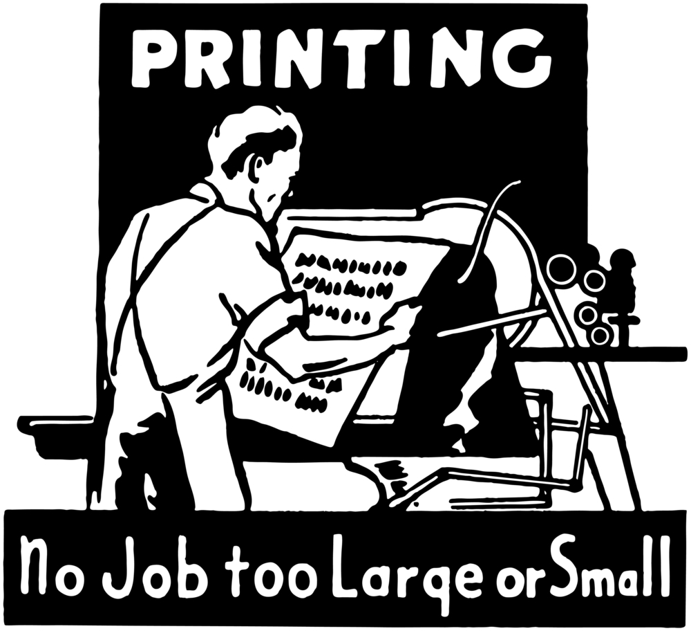 Printing no job too large or small - digital v's offset